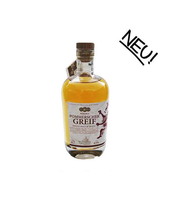 Pommerscher Greif NO.1 - Single Malt & Grain Blend Whisky - 43% 0,7l (Limitiert)