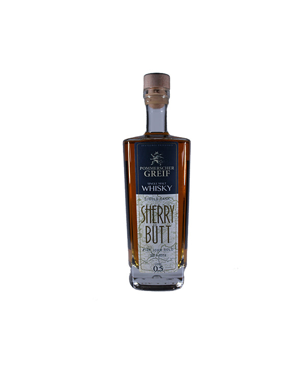 Pommersche Greif Single Malt Sherry Bütt 0,5l 57,6%vol. Single Cask 2011-2016 Limitiert