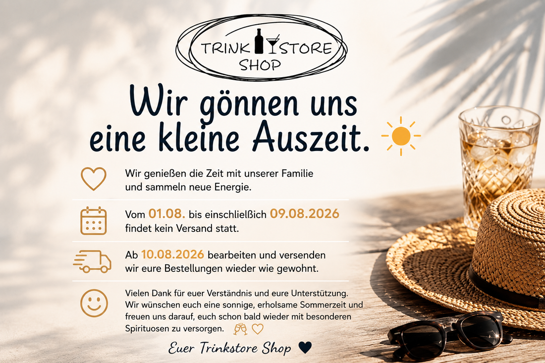 ☀️ Sommerpause beim Trinkstore Shop ☀️