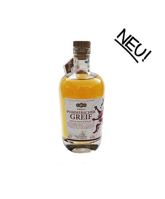Pommerscher Greif NO.1 - Single Malt & Grain Blend Whisky - 43% 0,7l  (Limitiert)
